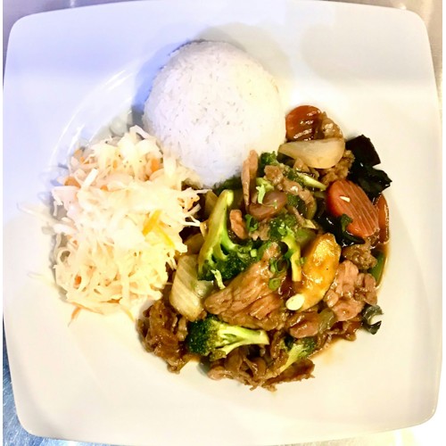 Wieprzowina z warzywami