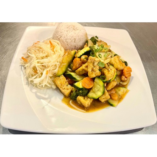 Tofu z orzechami nerkowca