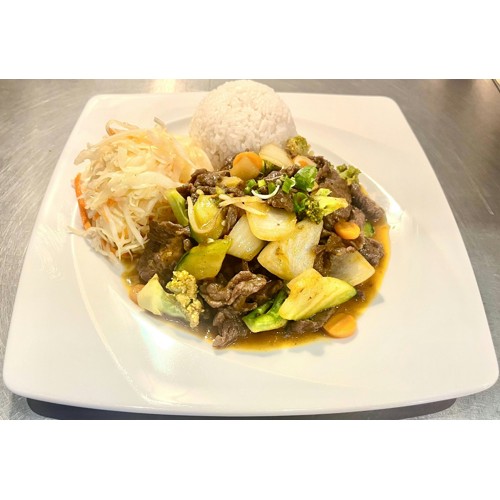 Wołowina w sosie po Tajsku