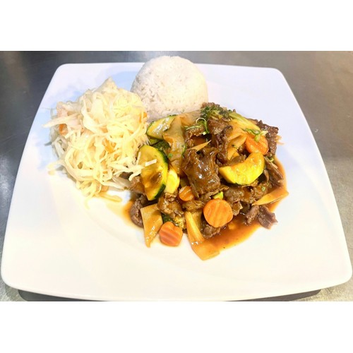 Wołowina w sosie teriyaki