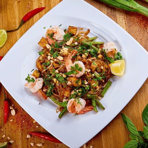 Pad Thai z krewetkami