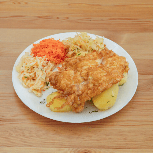 Schab smażony w jajku