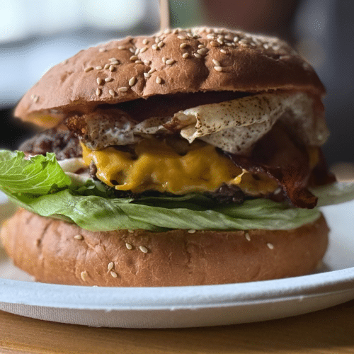 Burger na wypasie