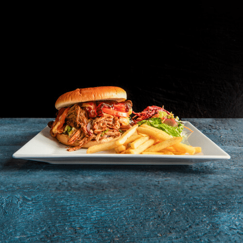 Szarpany Burger - Frytki