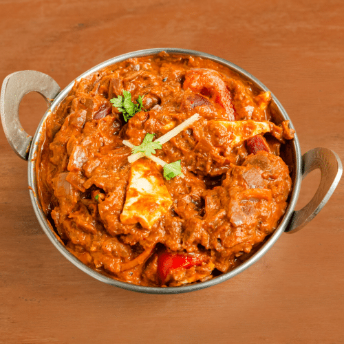Domowy Ser BiaŁY W Ostrym Curry/ Kadai Paneer  (odrobine ostre)