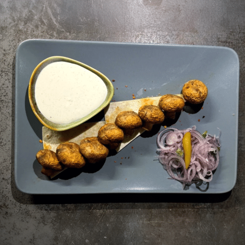 Pieczarki grillowane