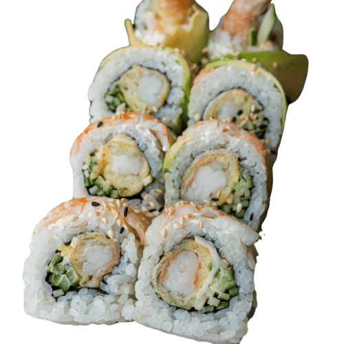 California maki gold - Krewetka + krewetka gotowana (8 szt.)