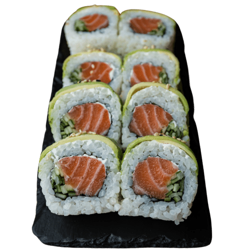 California maki gold - Łosoś, awokado (8 szt.)