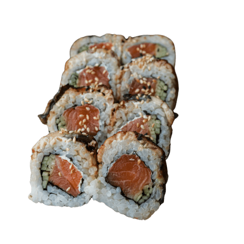 California maki gold - Łosoś + węgorz (8 szt.)