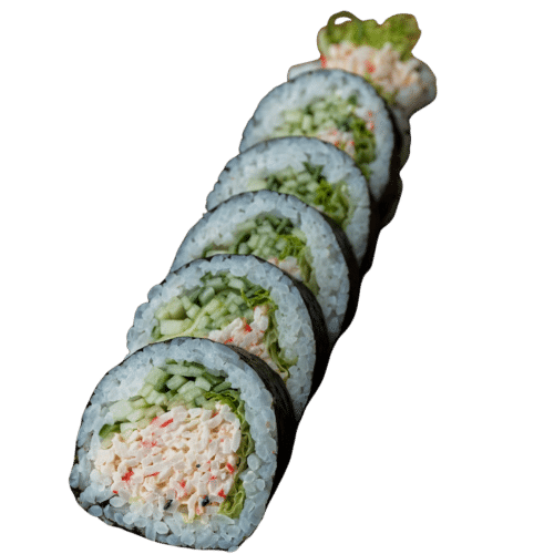 Futomaki (6 szt.) Sałatka surimi, ogórek