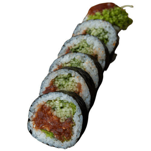 Futomaki (6 szt.) Tatar z tuńczyka, ogórek