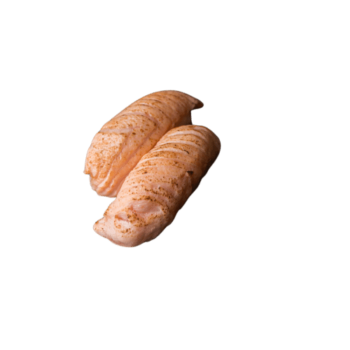 Nigiri Opiekany łosoś 2 szt.