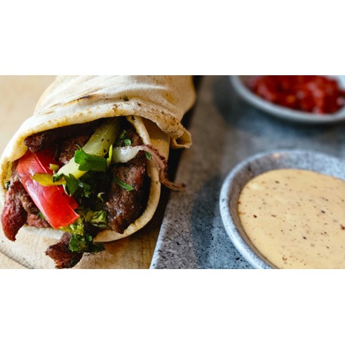 130 - PITA KRAFT KEBAB WOŁOWY MEGA
