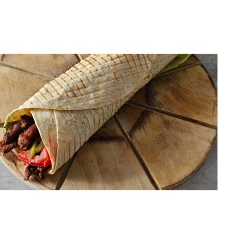 132 - TORTILLA KRAFT KEBAB WOŁOWY [MEGA WARAP]