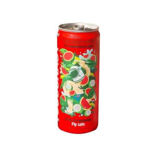 61a - Woda kokosowa z sokiem arbuzowym 320l