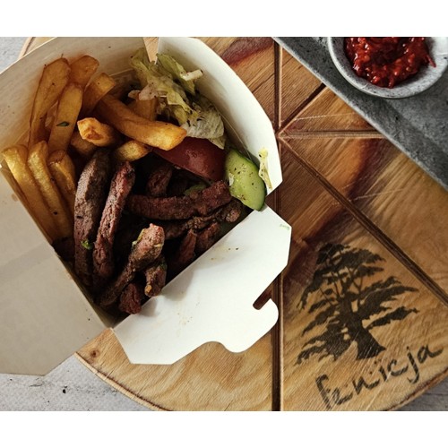 134 - KRAFTOWY KEBAB WOŁOWY [DUŻY BOX]