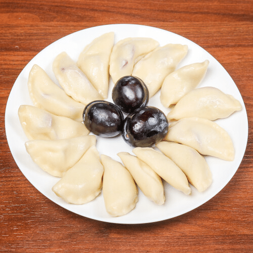 Pierogi ze śliwkami 7szt. (sezonowo)