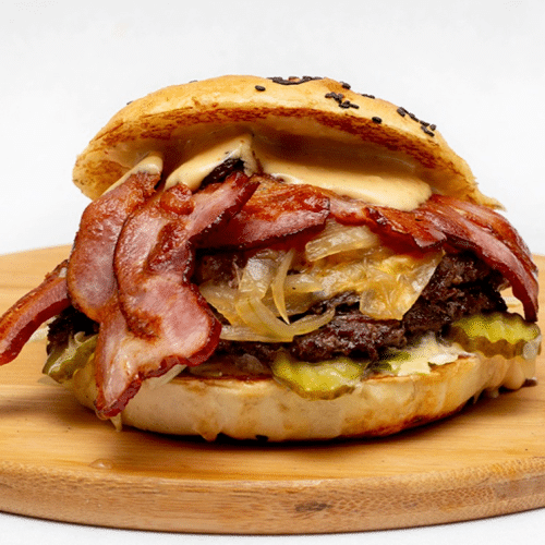 Burger Biały BBQ