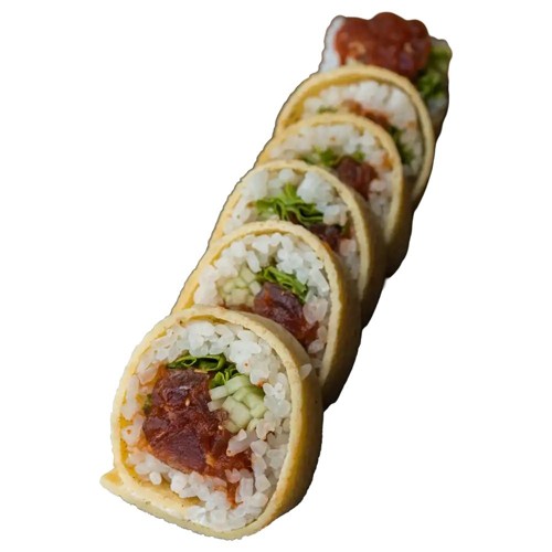 Tamago tatar z tuńczyka