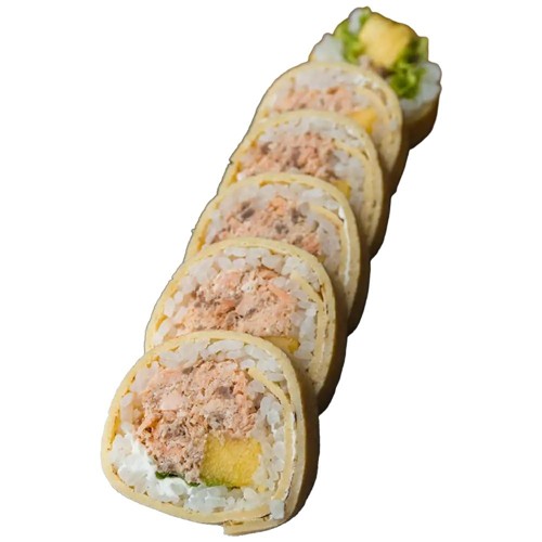 Tamago łosoś pieczony