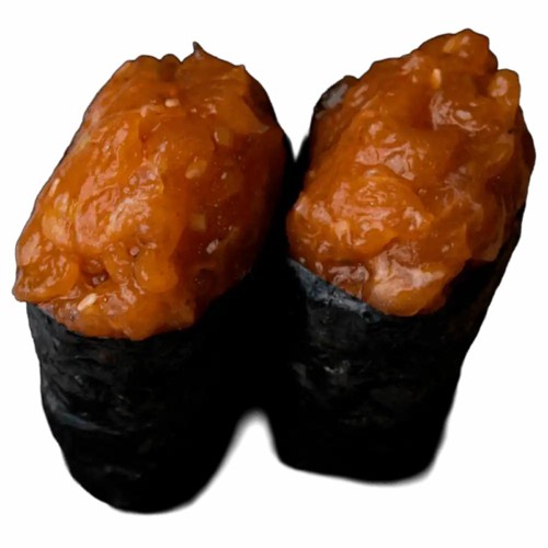 Gunkan Tatar z łososia