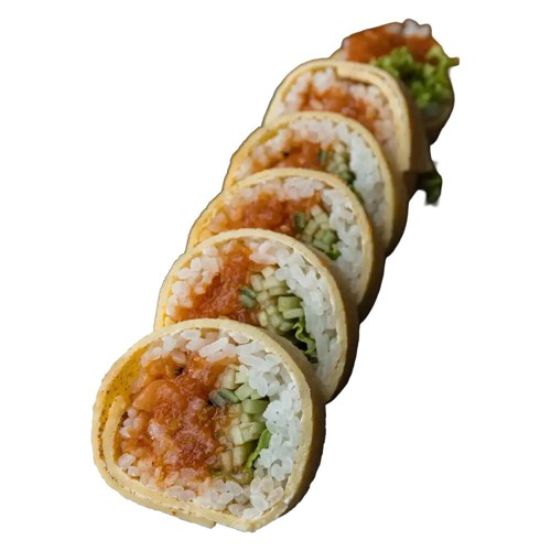 Tamago tatar z łososia