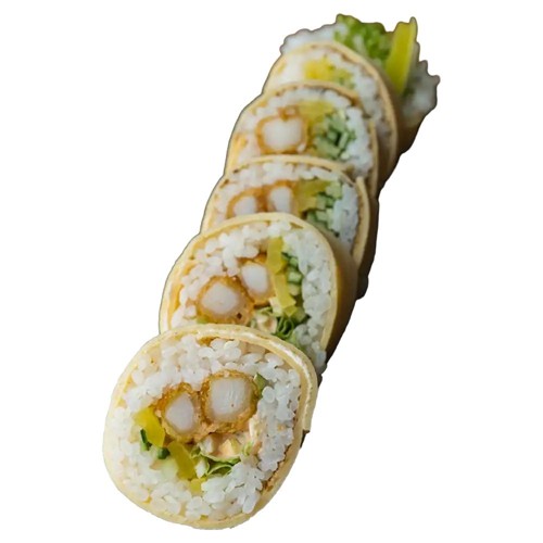 Tamago kalmar w tempurze