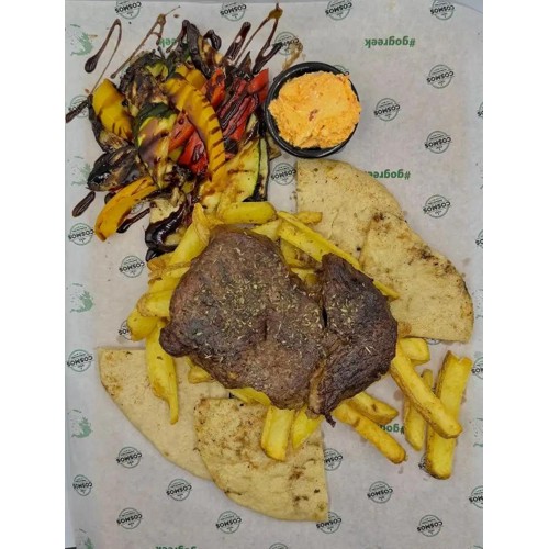 Stek wołowy antrykot z grilla