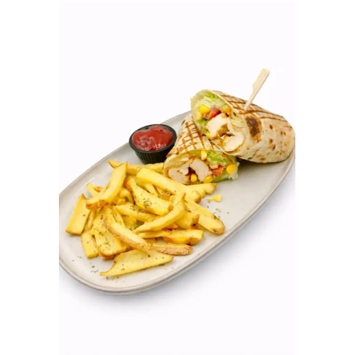 Grillowane warzywa tortilla