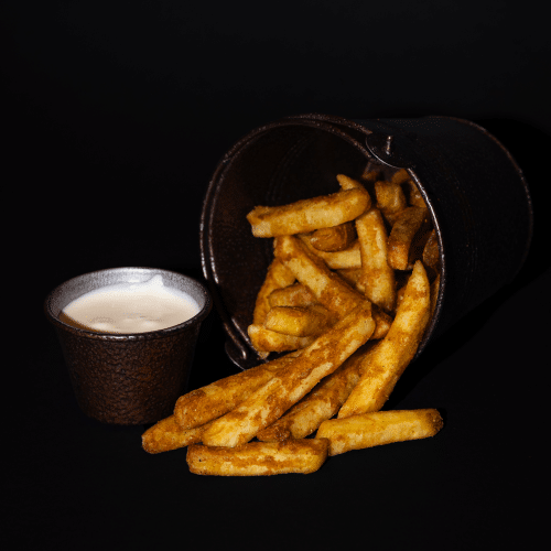 Frytki Urban z dipem śmietanowym