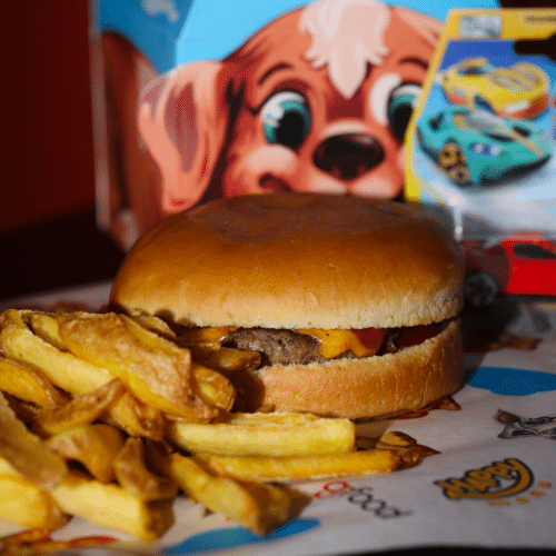 Monkey Happy Meal Box