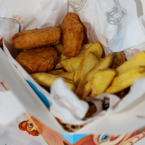 Monkey Happy Nuggets Box
