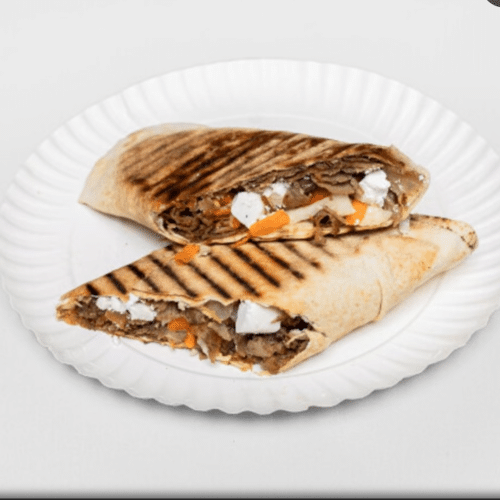Kebab pita z fetą wege
