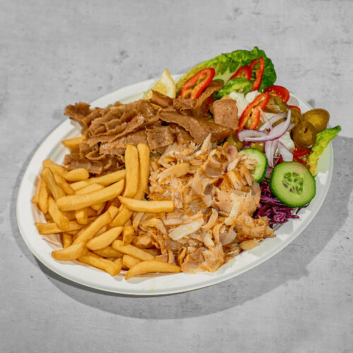 Kebab talerz