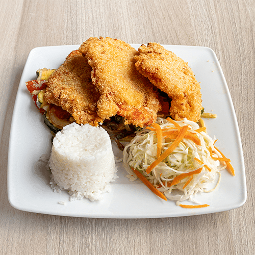 Ryba chrupiąca w pięciu smakach