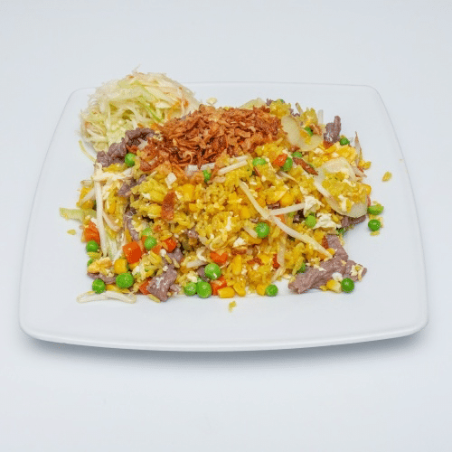 Ryż smażony z wołowiną