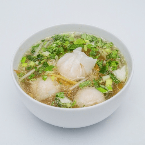 Zupa z pierożkami krewetkowymi Hakao 500ml