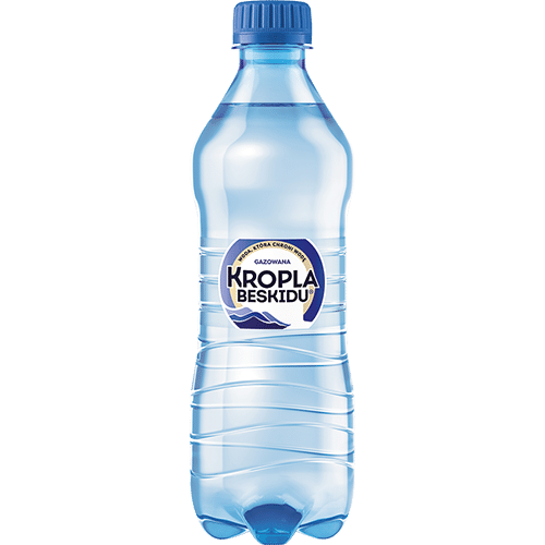 Kropla Beskidu woda gazowana 0,5l