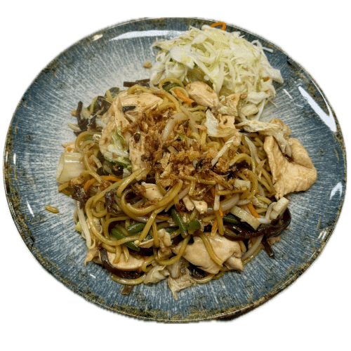 Makaron chiński z kurczakiem