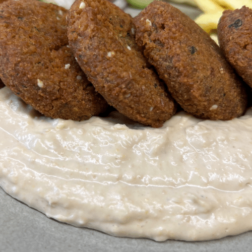 Falafel w cieście