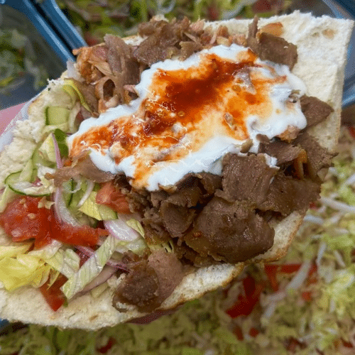 Kebab w bułce