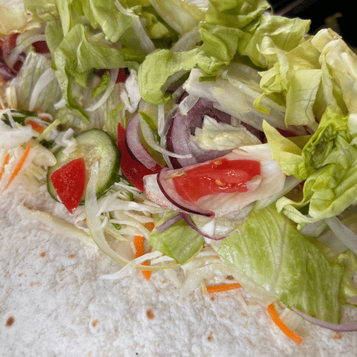 Tortilla wege mix sałatki