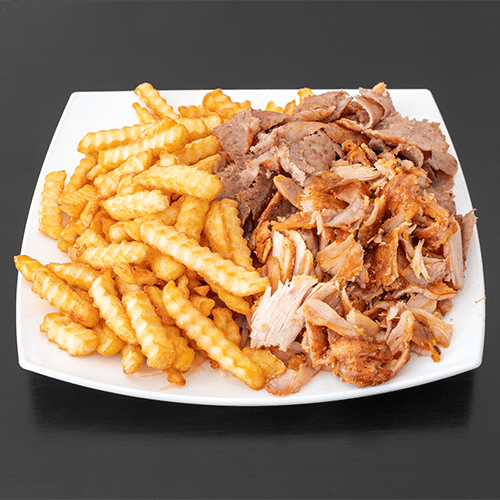 Kebab talerz samo mięso