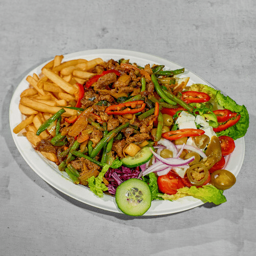 Shawarma talerz