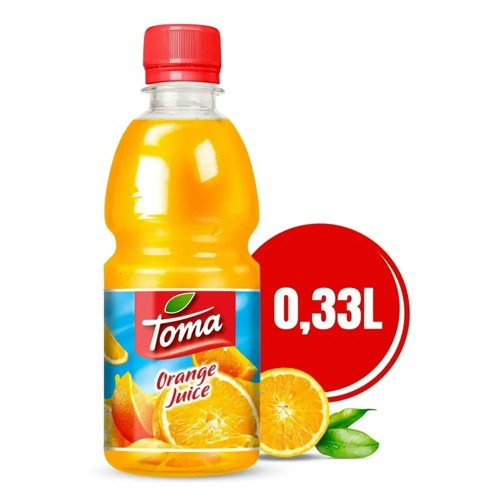 Sok Toma pomarańczowy 0,33l