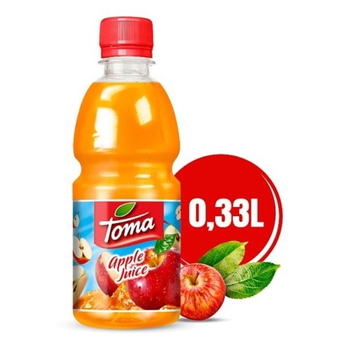 Sok Toma jabłkowy 0,33l