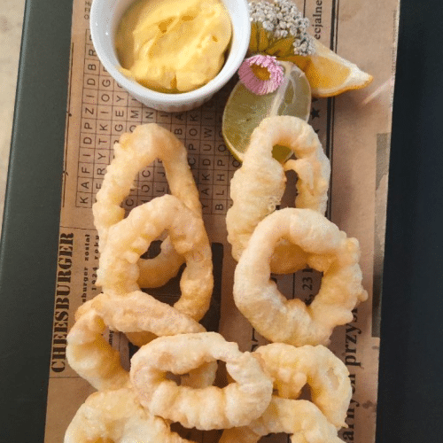 Calamares en tempura 10 uds.