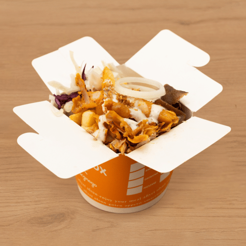 Kebab box amerykański