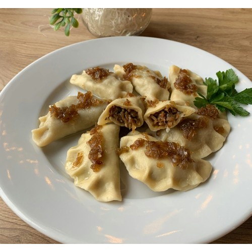 Pierogi z kapustą i grzybami