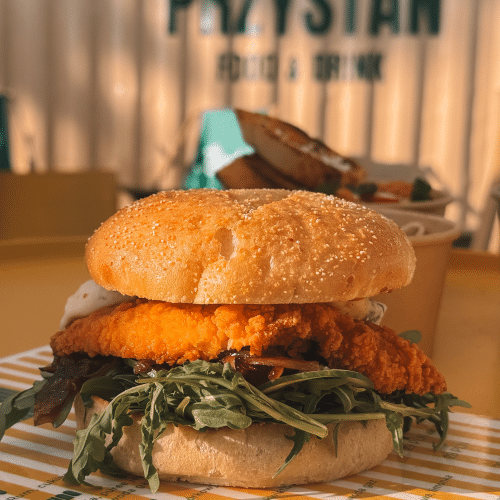 Burger Chrupiąca kura